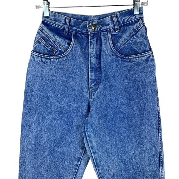 Rio by Stephen Mardon Vintage Jeans High Waist Tapered Leg Women’s 7 - Picture 2 of 10